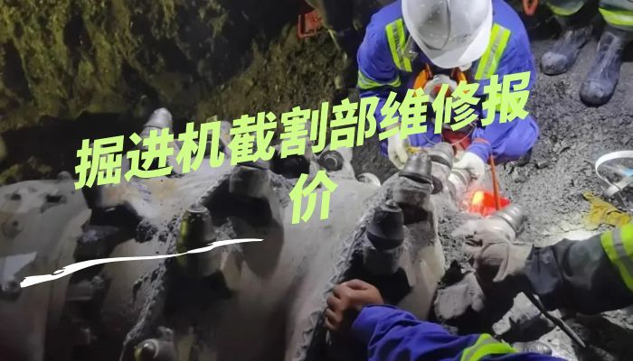 掘进机截割部维修报价 